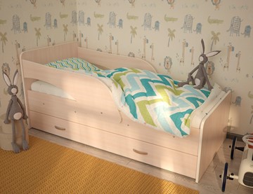 Односпальная детская кровать Максимка, цвет Млечный дуб в Коврове