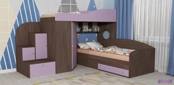 Детская кровать-шкаф Кадет-2, корпус Бодего, фасад Ирис во Владимире