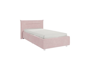 Кровать детская 0.9 Альба, нежно-розовый (велюр) в Коврове