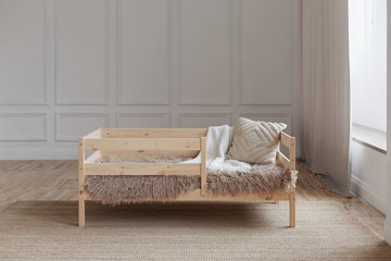 Односпальная детская кровать Софа, без покраски в Коврове