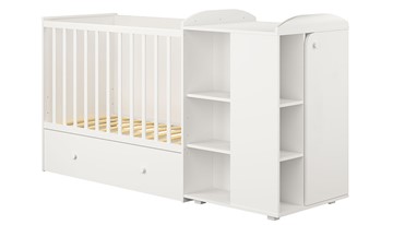 Детская кровать-шкаф с комодом POLINI Kids Ameli 800 Белый, серия AMELI в Коврове