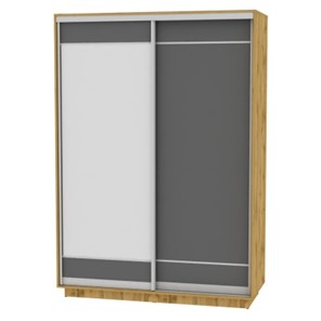 Шкаф 2-дверный Весенний HK5, 2155х1514х600 (D1D2), ДВ-Графит в Коврове