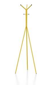 Вешалка для одежды Крауз-11, цвет желтый во Владимире