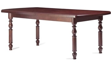Деревянный стол на кухню 2,0(3,0)х1,1 на четырех ножках, (патина) в Коврове