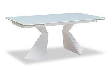 Обеденный раздвижной стол CT992 белый в Коврове