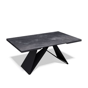 Керамический кухонный стол KB1400, черный/керамика черная в Коврове