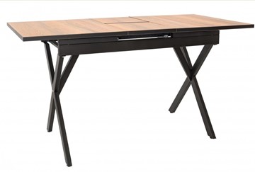 Кухонный стол раскладной Илком Стайл № 11 (1100/1500*700 мм.) столешница пластик, форма Форте, с механизмом бабочка в Коврове