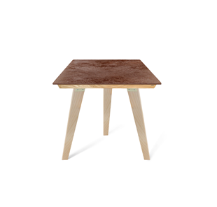 Керамический кухонный стол SHT-TU16 (3 шт.)/ТT8 60/60 (прозрачный лак/прозрачный лак/коричневая сепия) в Коврове