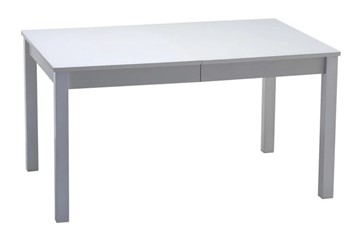 Кухонный раздвижной стол Нагано-2 стекло белое opti (хром-лак) 1 в Коврове