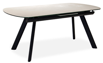 Керамический обеденный стол Шамони 3CQ 180х95 (Oxide Avorio/Графит) в Коврове