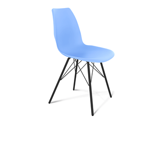 Обеденный стул SHT-ST29/S37 (голубой pan 278/черный муар) в Коврове