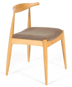 Обеденный стул BULL бук/ткань 54,5x54x75 Натуральный арт.19586 во Владимире