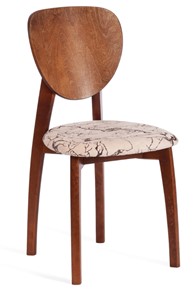 Обеденный стул Diamante, мягкое сидение бук, 42х42х85, коричневый/ткань Крекс Беж арт.14123 в Коврове