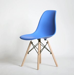 Обеденный стул derstuhl DSL 110 Wood (синий) во Владимире