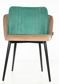 Кухонный стул MSK Пенелопа коричневый/зеленый в Коврове