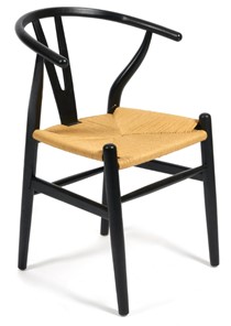 Обеденный стул WISHBONE (mod.CB2212) 57х50,5х79,5 черный арт.20507 в Коврове