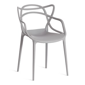 Кухонный стул Cat Chair (mod.028) пластик, 54,5*56*84 серый, арт.13276 во Владимире