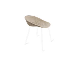 Обеденный стул SHT-ST19-SF1 / SHT-S95-1 (ванильный крем/белый муар) в Коврове