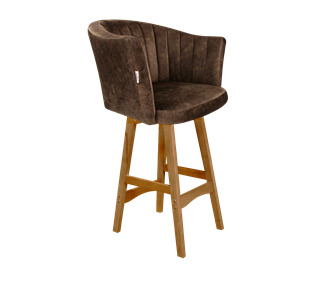 Полубарный стул SHT-ST42-1 / SHT-S65-1 (кофейный трюфель/светлый орех) в Коврове