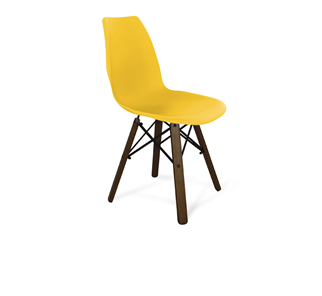 Обеденный стул SHT-ST29/S70 (желтый ral 1021/темный орех/черный) во Владимире