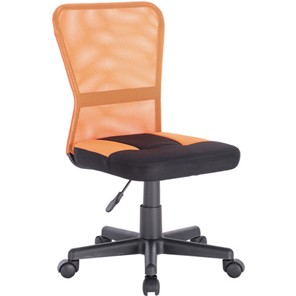 Кресло Brabix Smart MG-313 (без подлокотников, комбинированное, черное/оранжевое) 531844 в Коврове