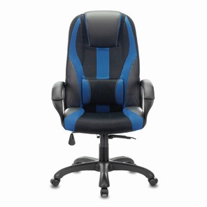 Компьютерное кресло Brabix Premium Rapid GM-102 (экокожа/ткань, черное/синее) 532106 в Коврове