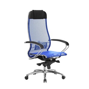 Кресло компьютерное Samurai S-1.04, синий во Владимире