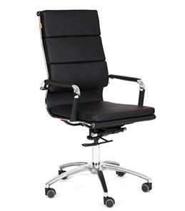 Офисное кресло CHAIRMAN 750 экокожа черная в Коврове