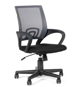 Кресло офисное CHAIRMAN 696 black Сетчатый акрил DW63 темно-серый в Коврове