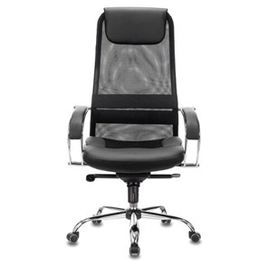Офисное кресло Brabix Premium Stalker EX-609 PRO (хром, мультиблок, ткань-сетка/экокожа, черное) 532416 в Коврове