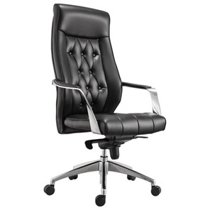 Кресло офисное BRABIX PREMIUM "Sonata EX-754", мультиблок, алюминий, экокожа, черное, 532491 в Коврове
