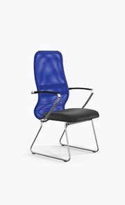 Кресло офисное Метта Ergolife Sit 8 B2-9K - X1+Extra (Синий-Черный) в Коврове