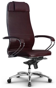 Кресло офисное Metta L 1m 38K2/K мультиблок, нижняя часть 17838 бордовый во Владимире