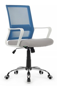 Офисное кресло Riva RCH 1029MW, серый/синий во Владимире