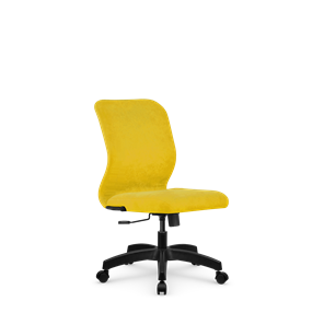 Кресло офисное SU-Mr-4/подл.000/осн.001 желтый во Владимире