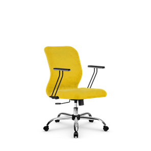 Кресло SU-Mr-4/подл.110/осн.003 желтый во Владимире