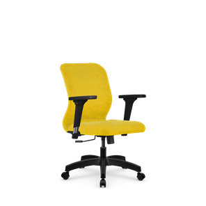 Офисное кресло SU-Mr-4/подл.200/осн.001 желтый в Коврове