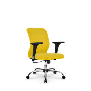 Кресло SU-Mr-4/подл.200/осн.003 желтый в Коврове