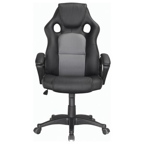 Компьютерное кресло Brabix Rider Plus EX-544 КОМФОРТ (экокожа, черное/серое) 531582 во Владимире