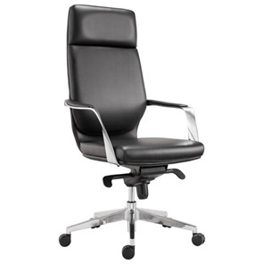 Офисное кресло BRABIX PREMIUM "Resonance EX-755", мультиблок, алюминий, экокожа, черное, 532487 в Коврове