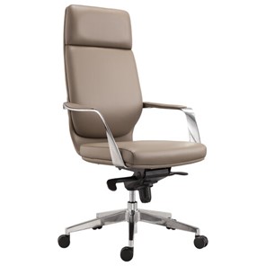 Офисное кресло BRABIX PREMIUM "Resonance EX-755", мультиблок, алюминий, экокожа, бежевое, 532487 в Коврове