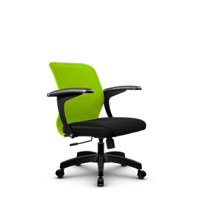 Компьютерное кресло SU-M-4/подл.160/осн.001, Зеленый/Черный во Владимире