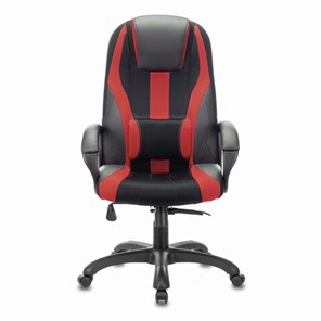 Компьютерное кресло Brabix Premium Rapid GM-102 (экокожа/ткань, черное/красное) 532107 во Владимире