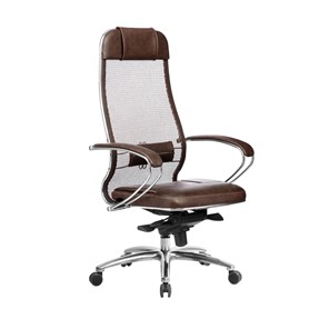 Офисное кресло Samurai SL-1.04, темно-коричневый во Владимире