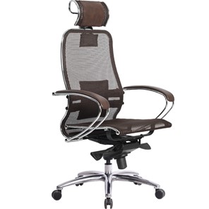 Офисное кресло Samurai S-2.04, темно-коричневый в Коврове