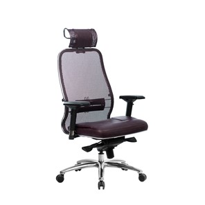 Кресло офисное Метта Samurai SL-3.04, темно-бордовый в Коврове