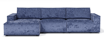 Угловой диван с оттоманкой Лофт 357х159х93 (Ремни/Тик-так) в Коврове