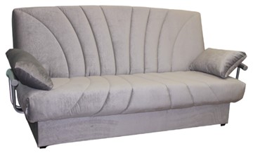 Прямой диван Hit-Divan Рио с металлическими подлокотниками в Коврове