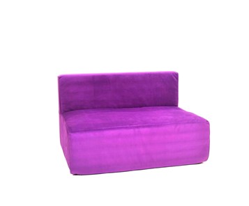 Кресло бескаркасное Тетрис 100х80х60, фиолетовое во Владимире
