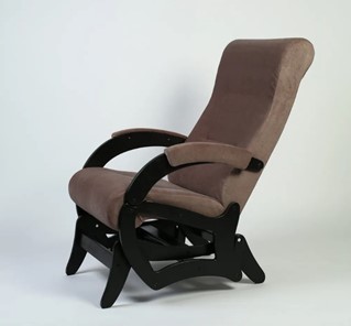 Кресло-качалка Амелия, ткань кофе с молоком 35-Т-КМ в Коврове